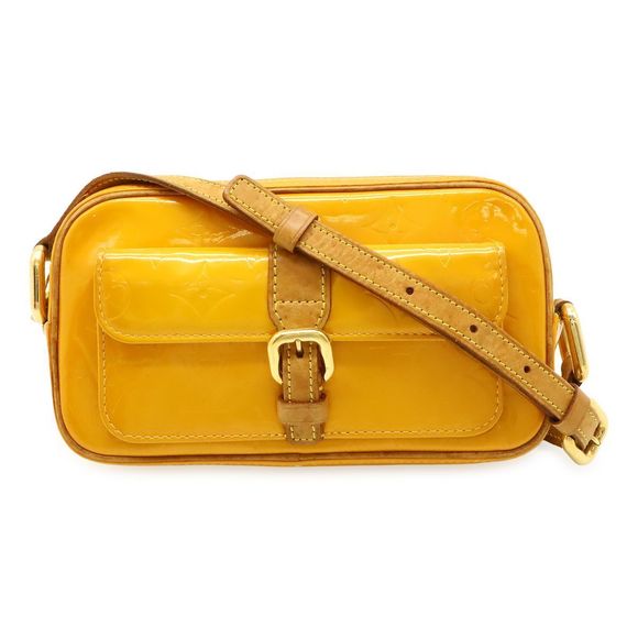 Louis Vuitton Monogram Vernis Christie MM Shoulder Bag Diagonal Shoulder Jonne - Picture 1 of 9